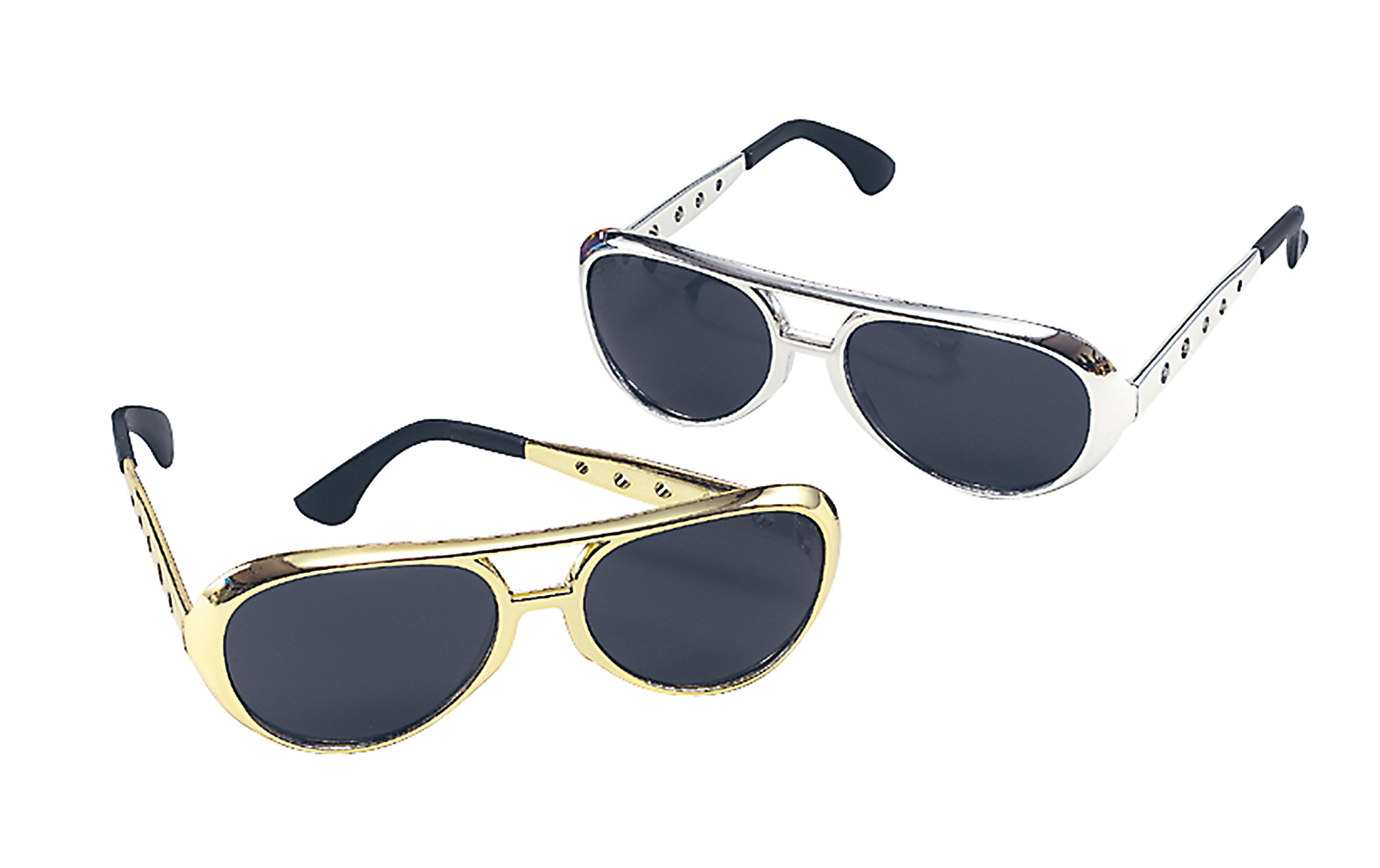 Gold Rock&Roll Glasses